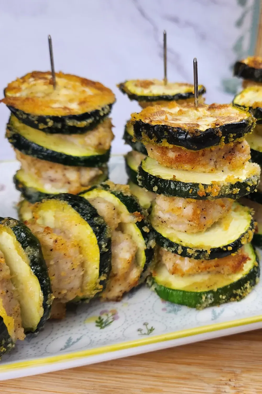 Chicken and Zucchini Skewers
