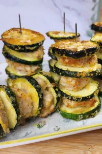 Chicken and Zucchini Skewers