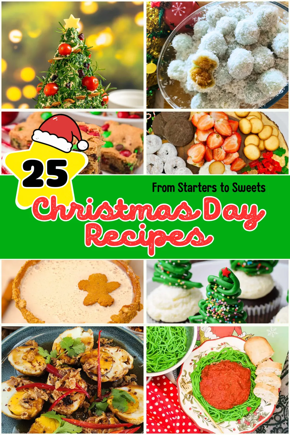 From Starters to Sweets: 25 Christmas Day Recipes for Every Table