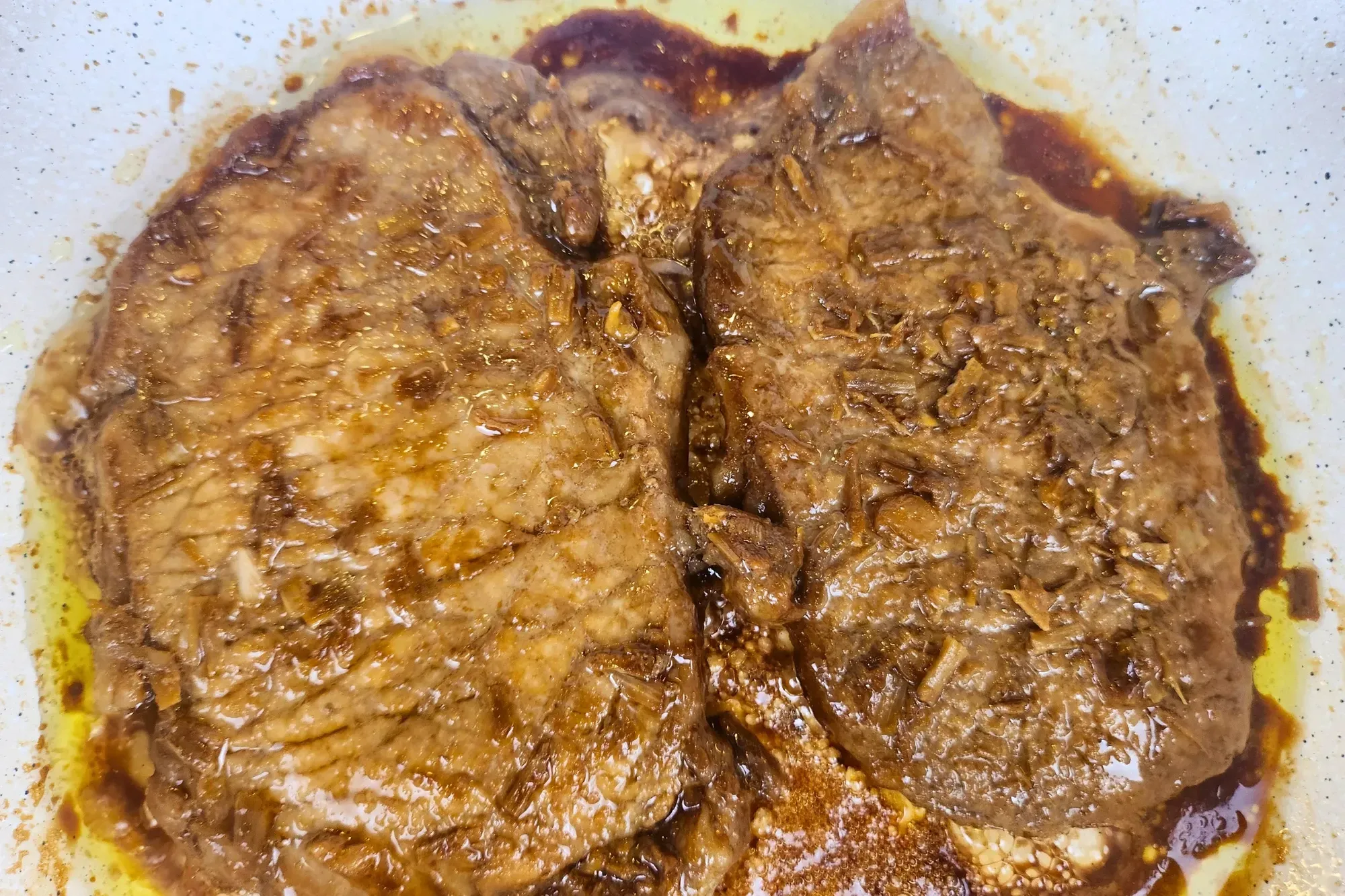 Cooking pork chops
