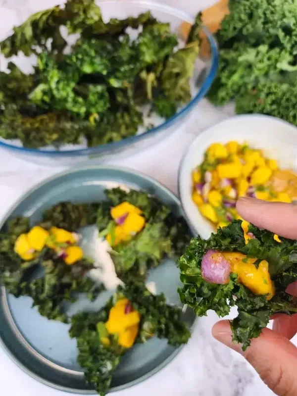Crispy Kale - Air fryer recipe