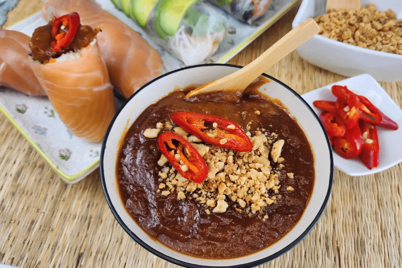 Easy Vietnamese Peanut Dipping Sauce