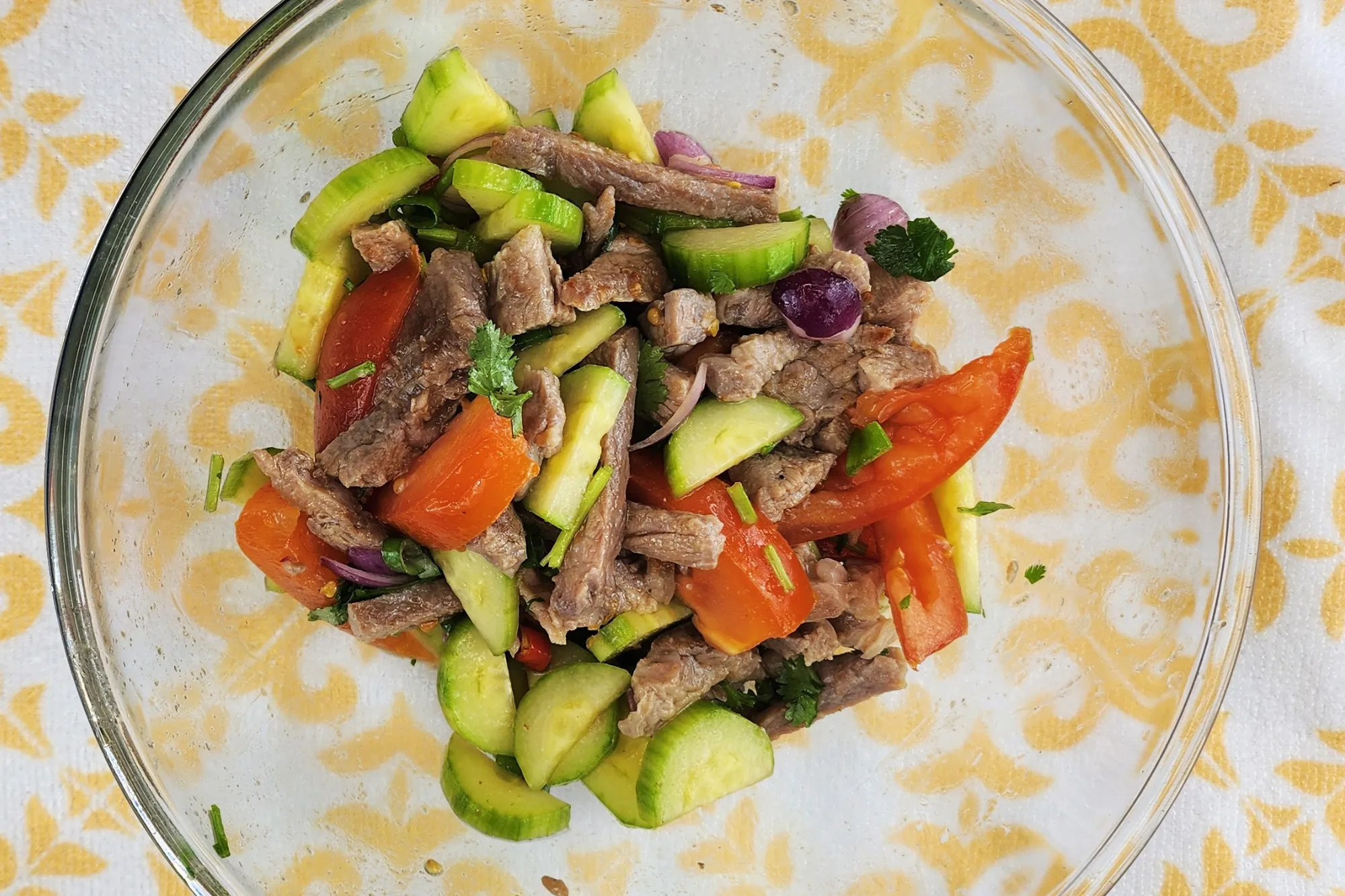 gentle mix salad