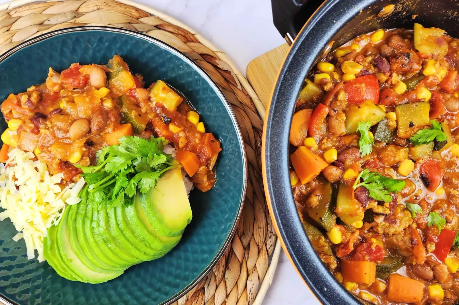 Homemade Vegetarian Chili