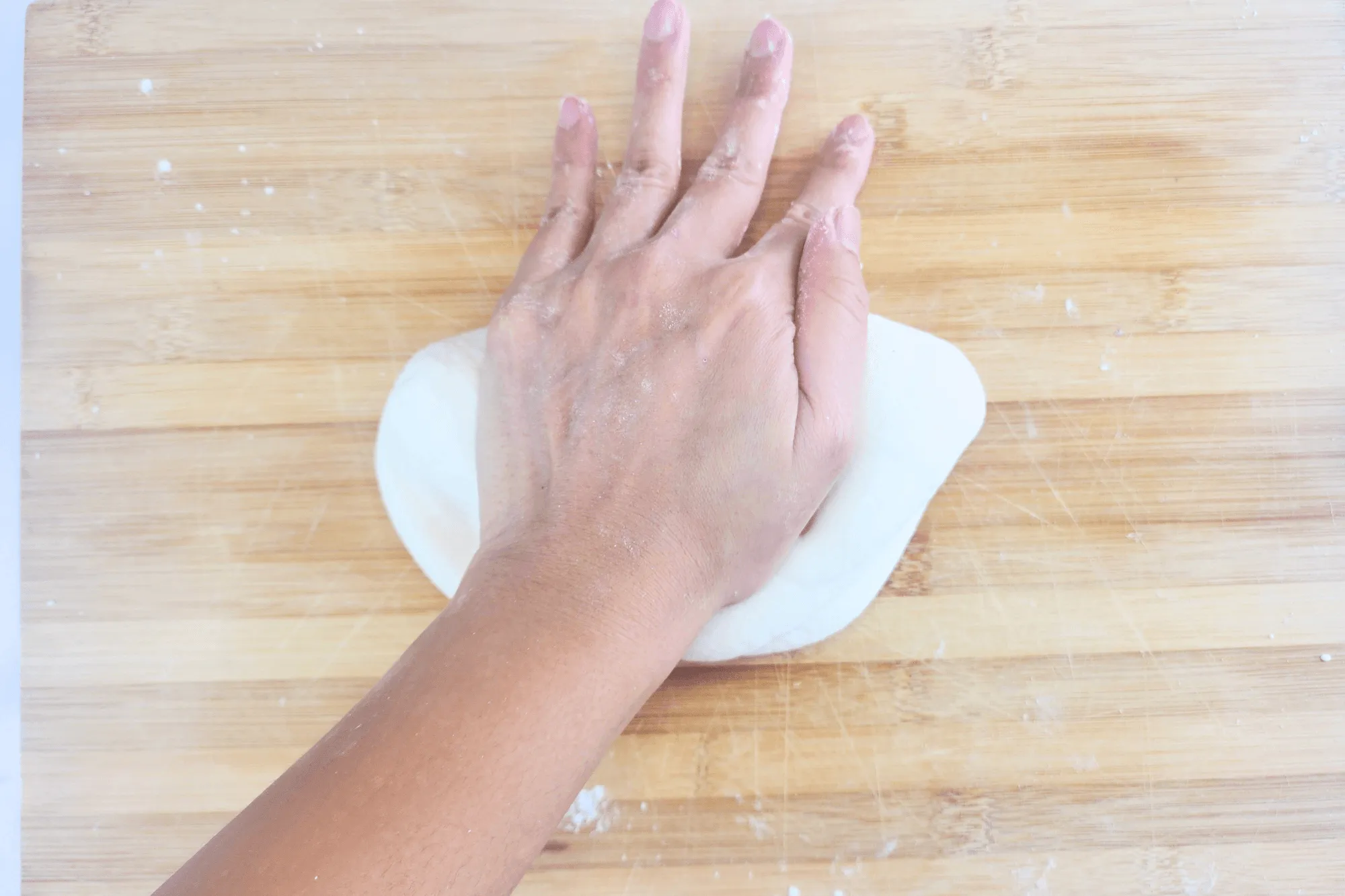 knead the dough  for about 10 minutes