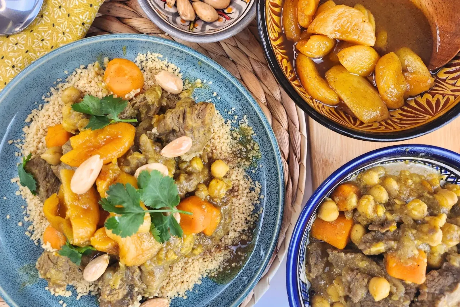 Moroccan Beef and Apricot Tagine