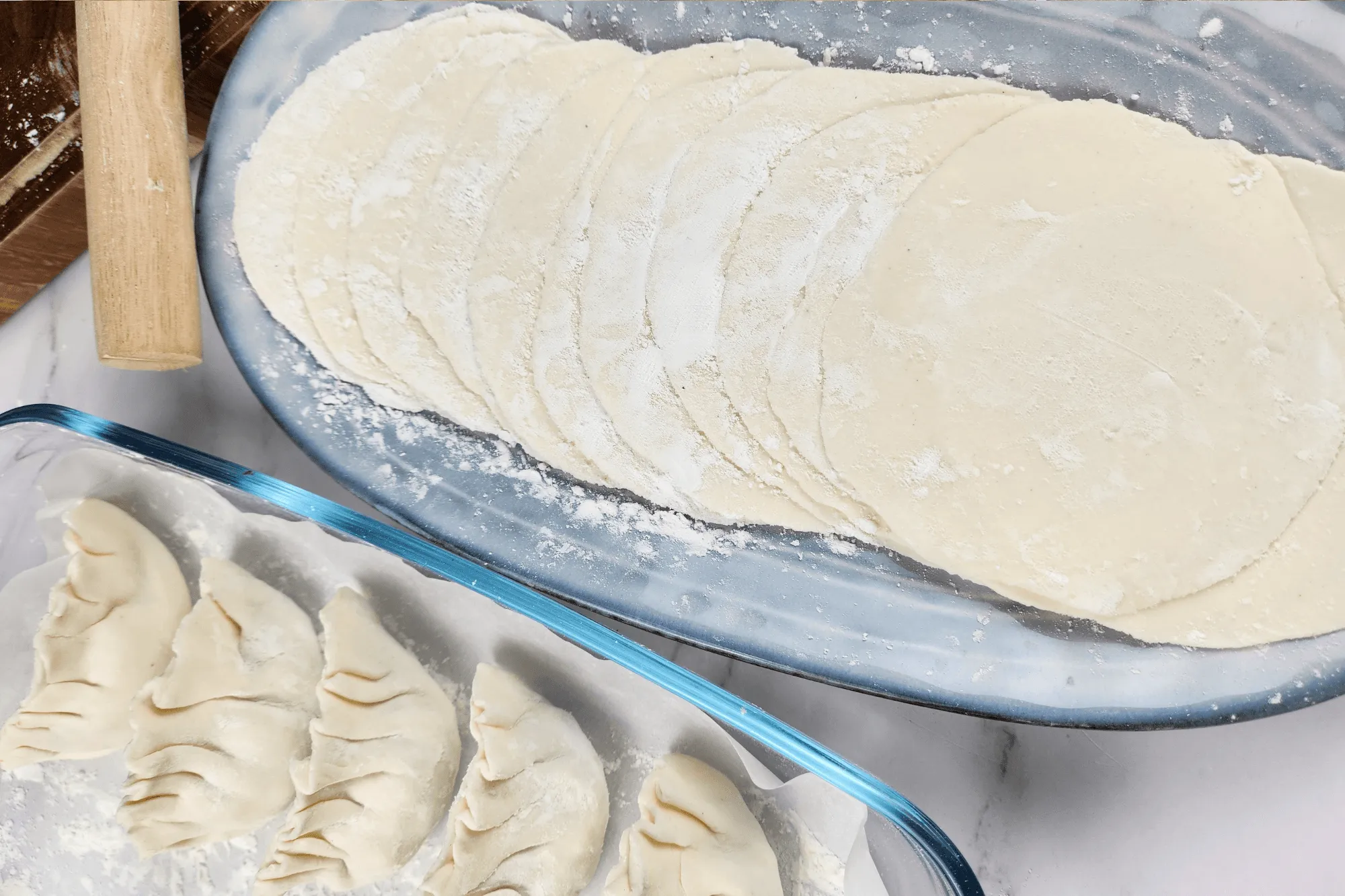 How to Make Gyoza Wrappers from Scratch!