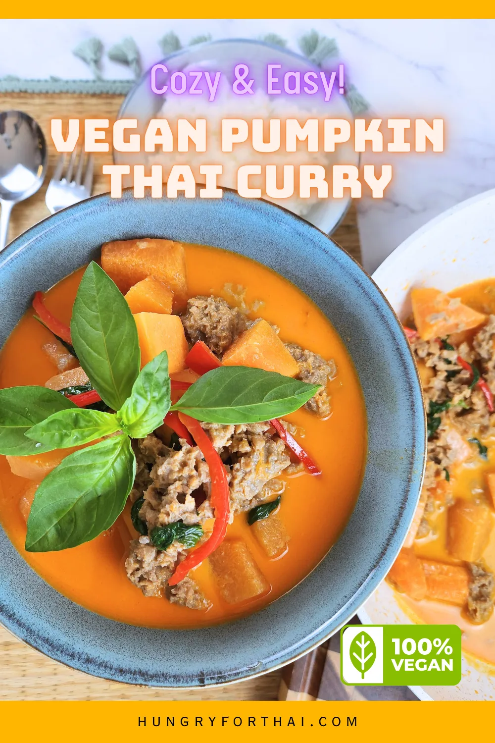 Thai Pumpkin Vegan Curry