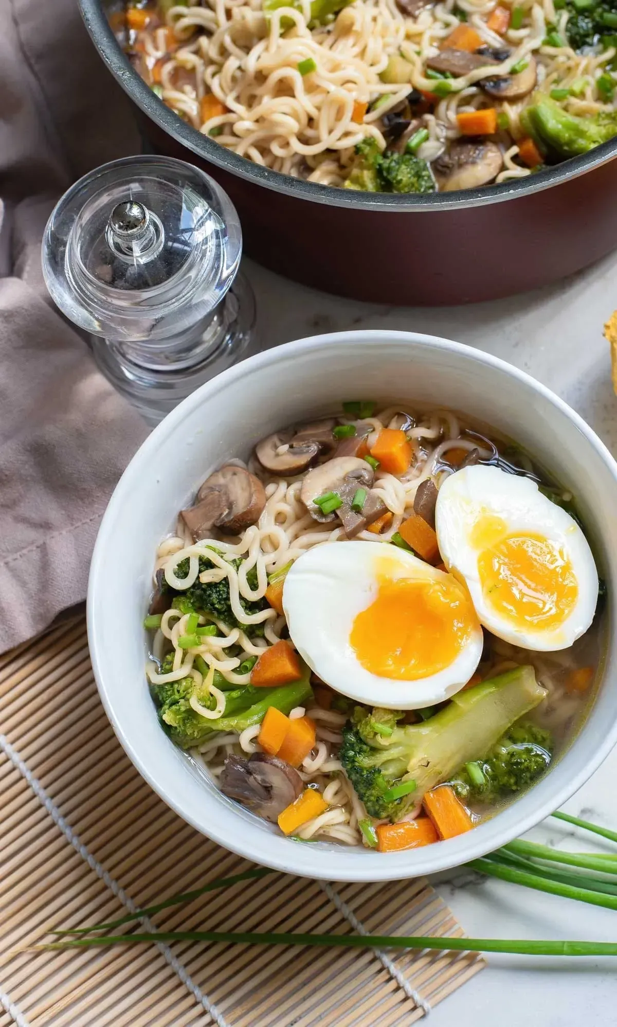 A bowl of Ramen Noodle Soup