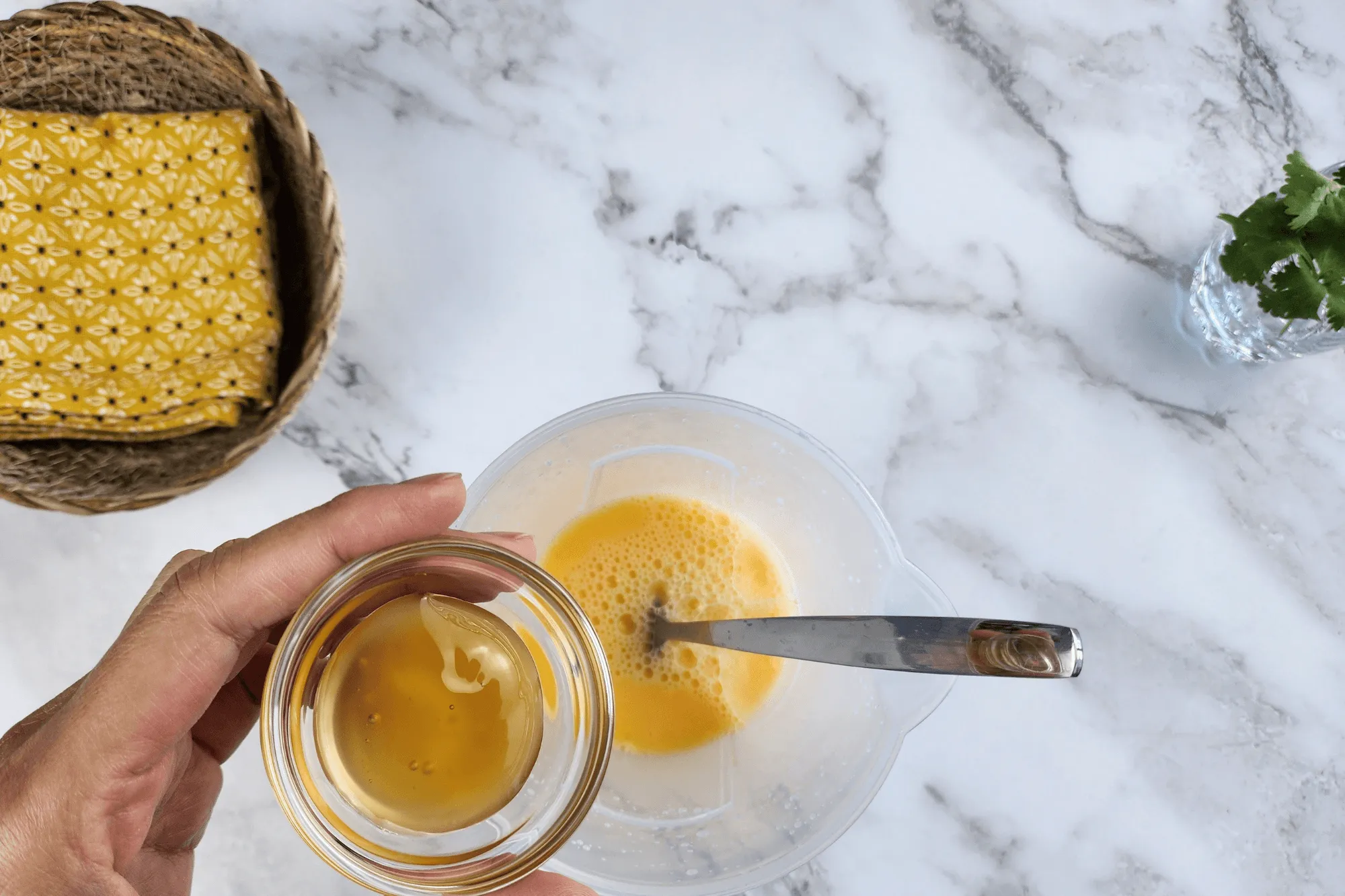 Season with oyster sauce-Steamed Egg Custard