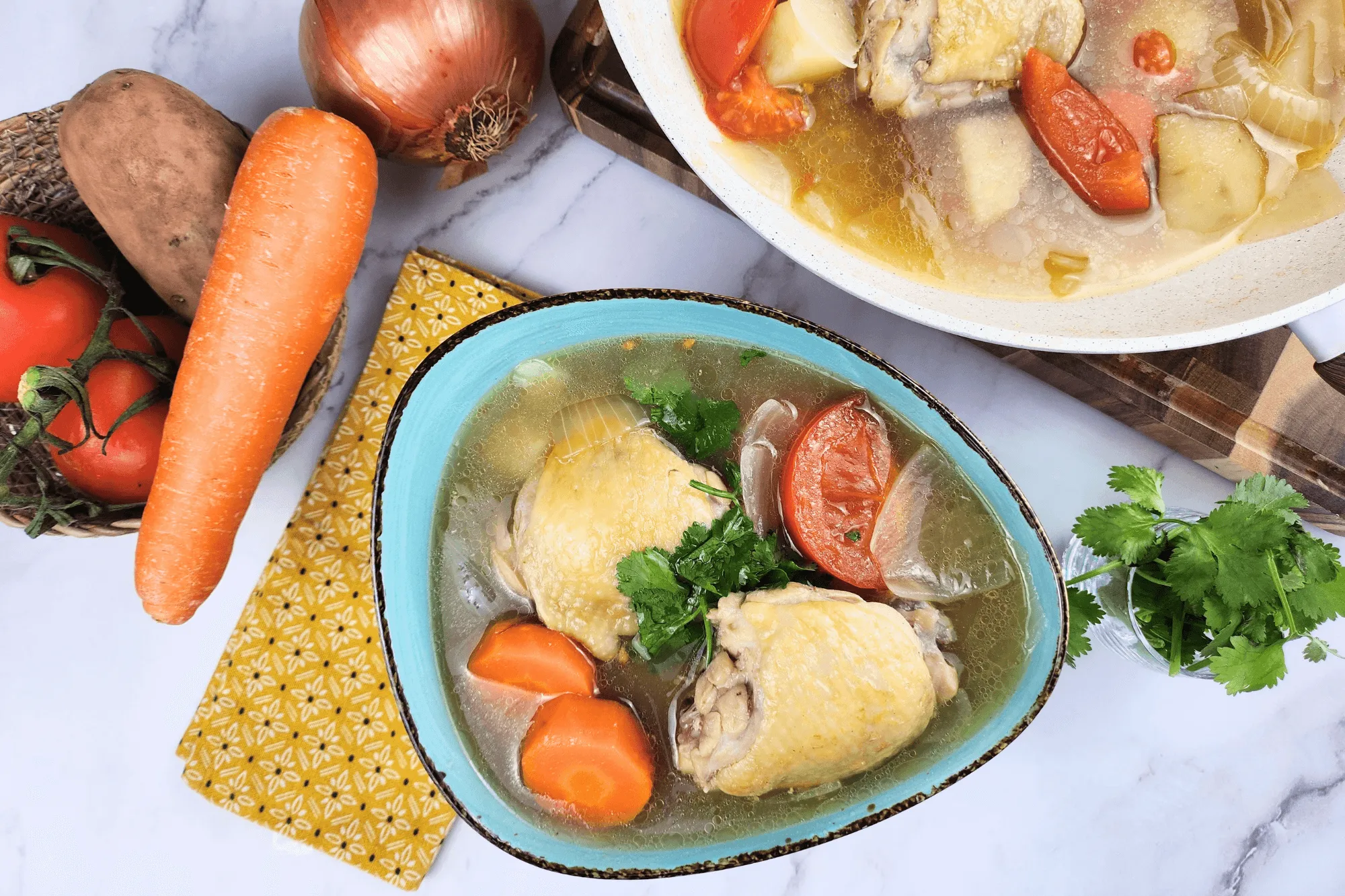 Serve Chicken and Potato Soup