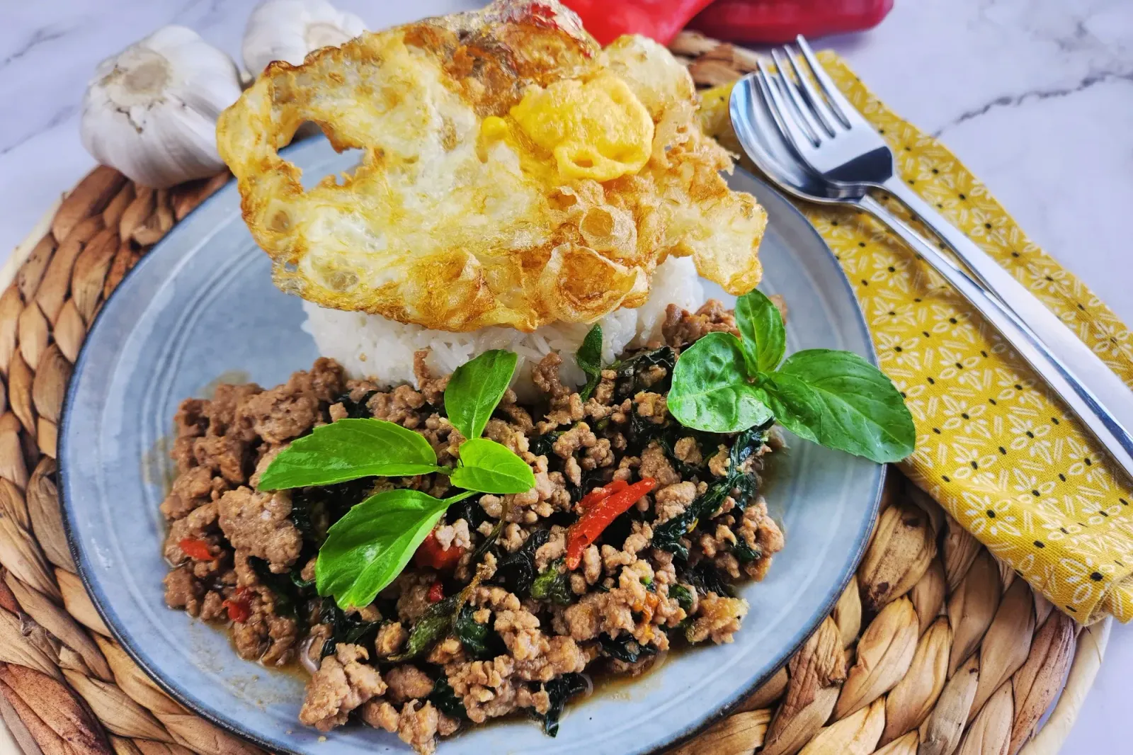 Spicy Thai Basil (Pad Kra Pao)