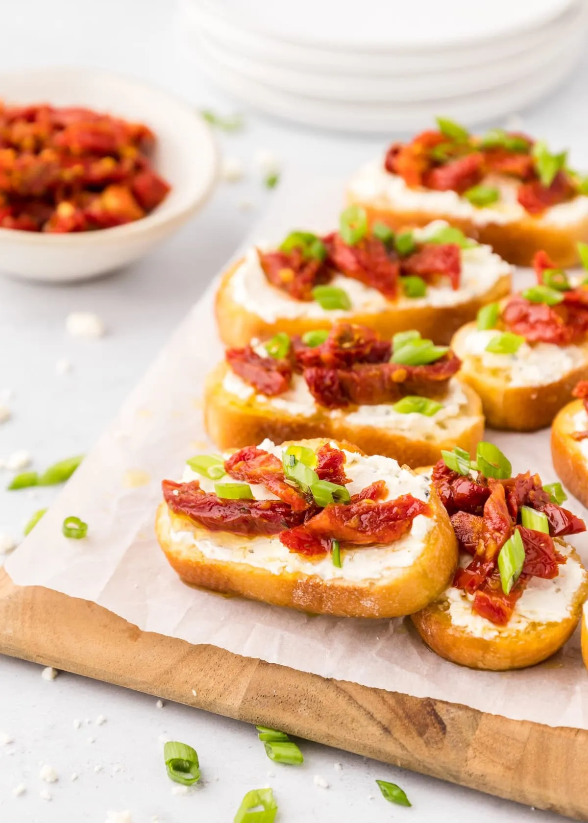 Sun-Dried Tomato Crostini