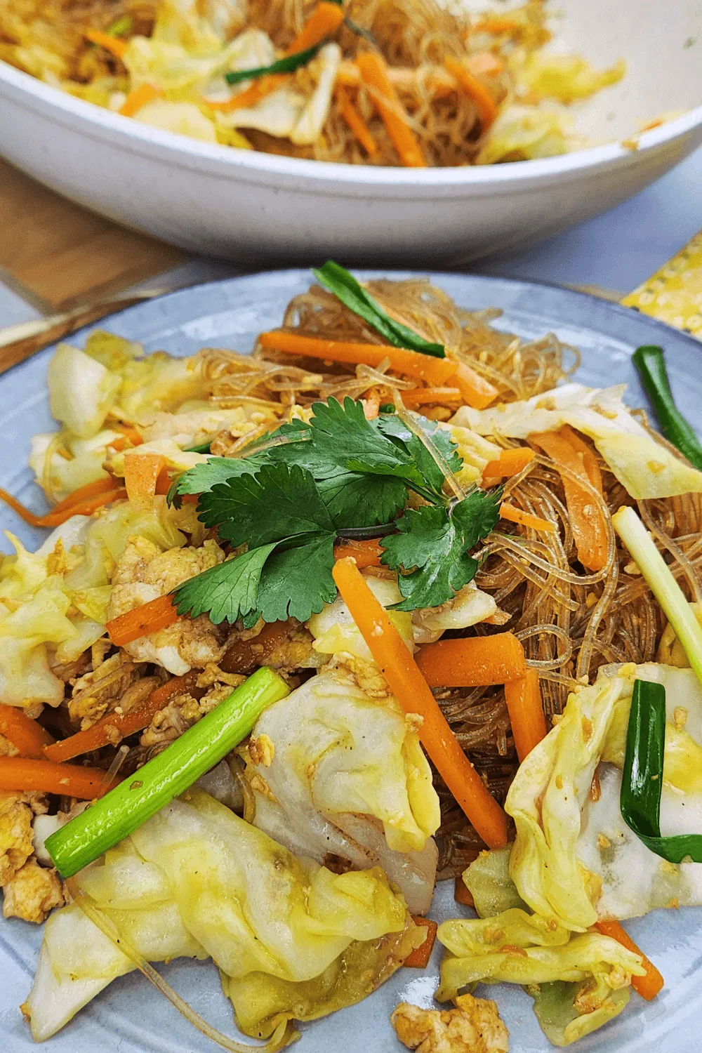 Thai Glass Noodles Stir Fried (Pad woon sen)