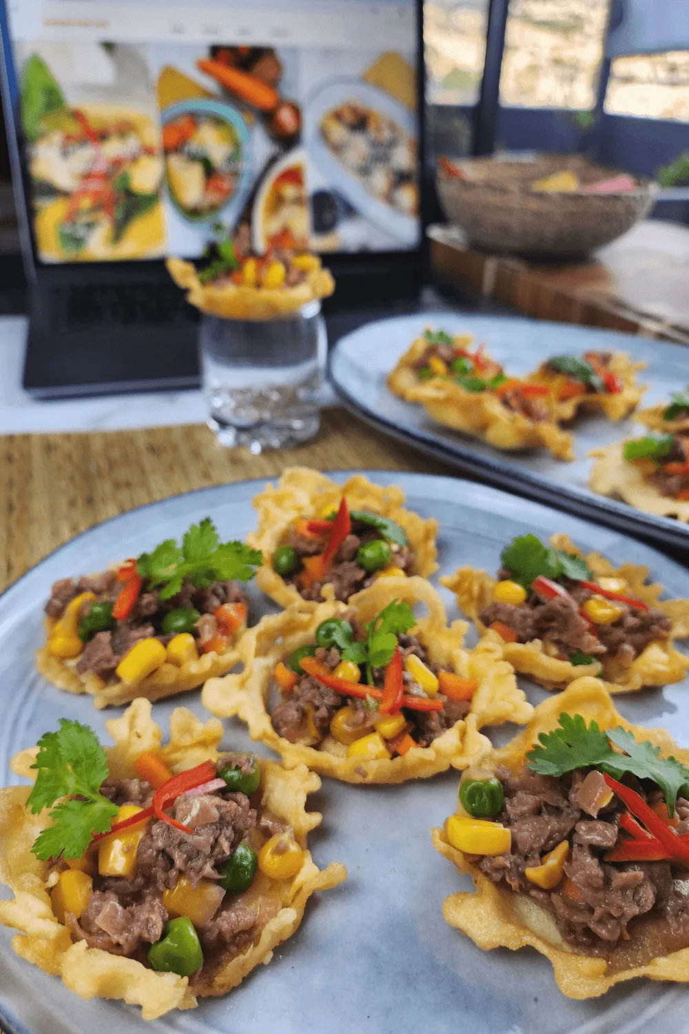 Thai Savory Crispy Tartlets 