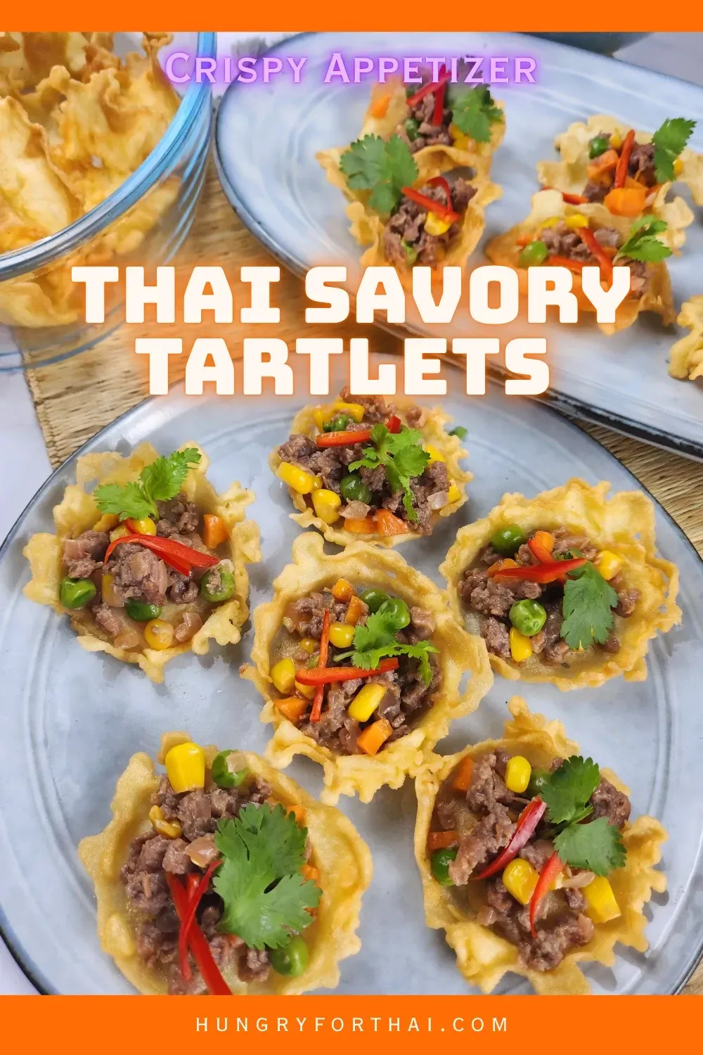 Thai Savory Crispy Tartlets