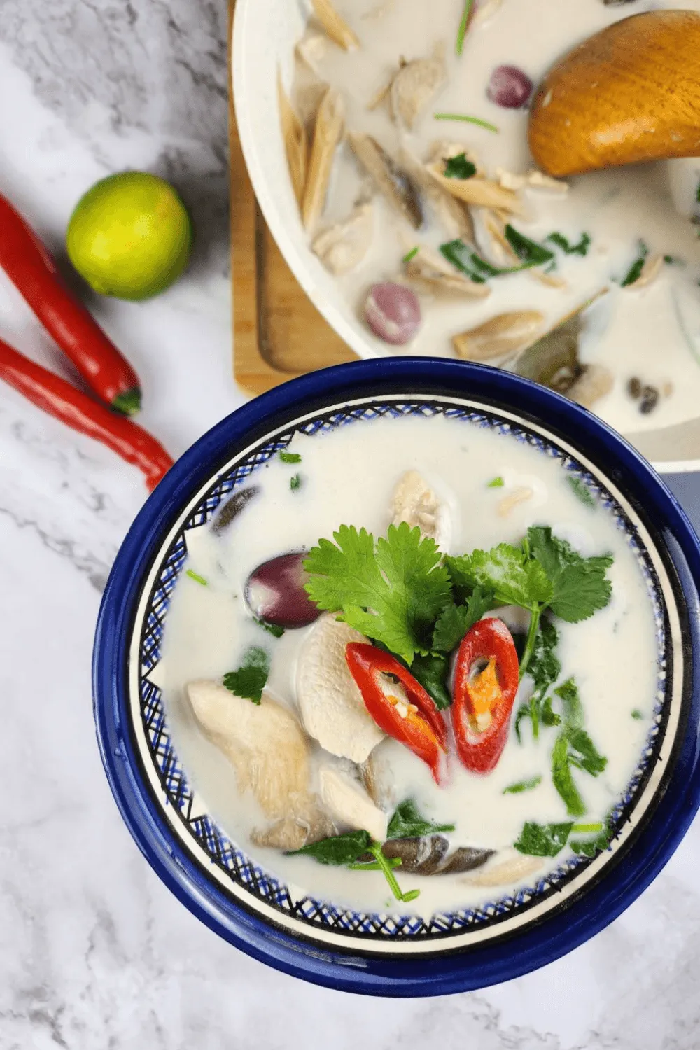 Chicken Coconut Soup (Tom Kha Gai)