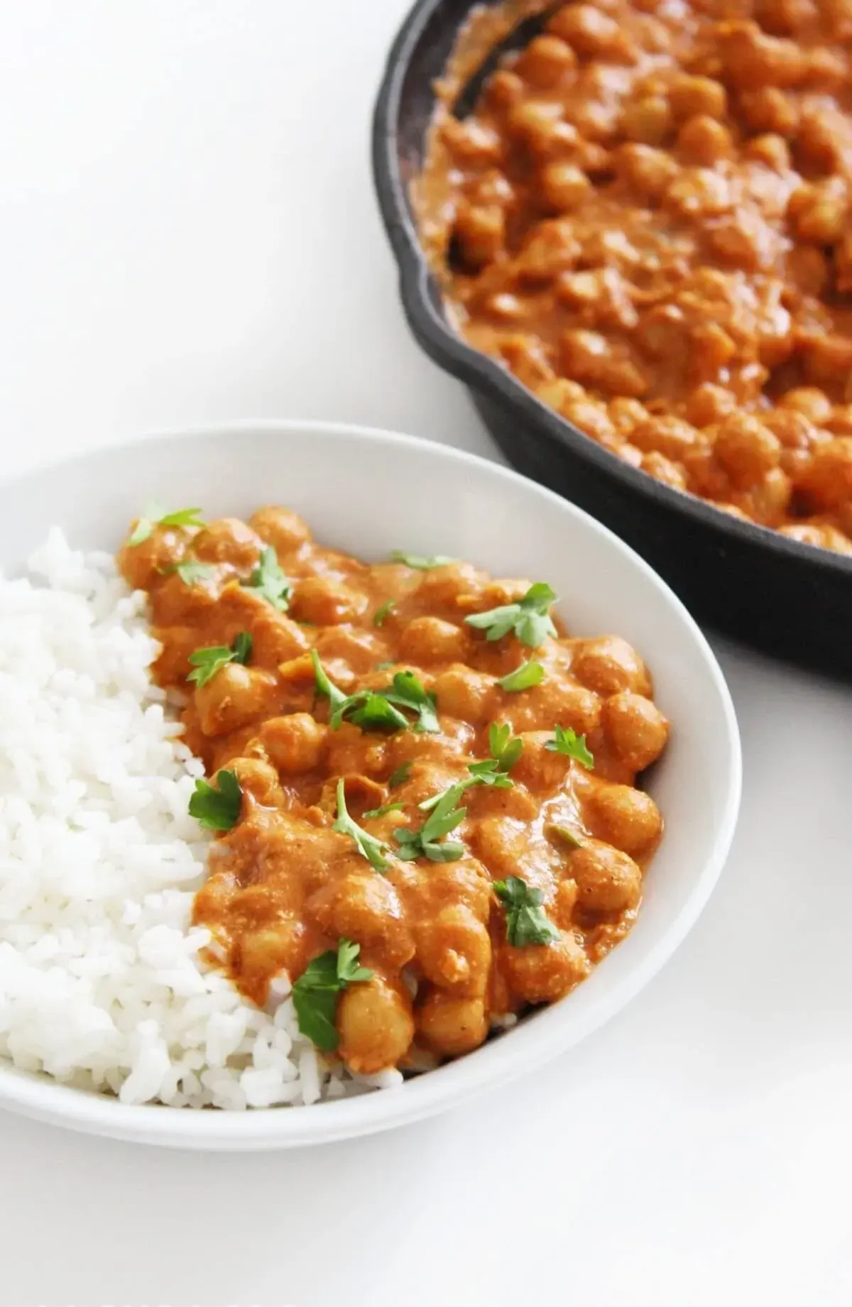 Vegan Butter Chicken (Indian Butter Chickpeas)