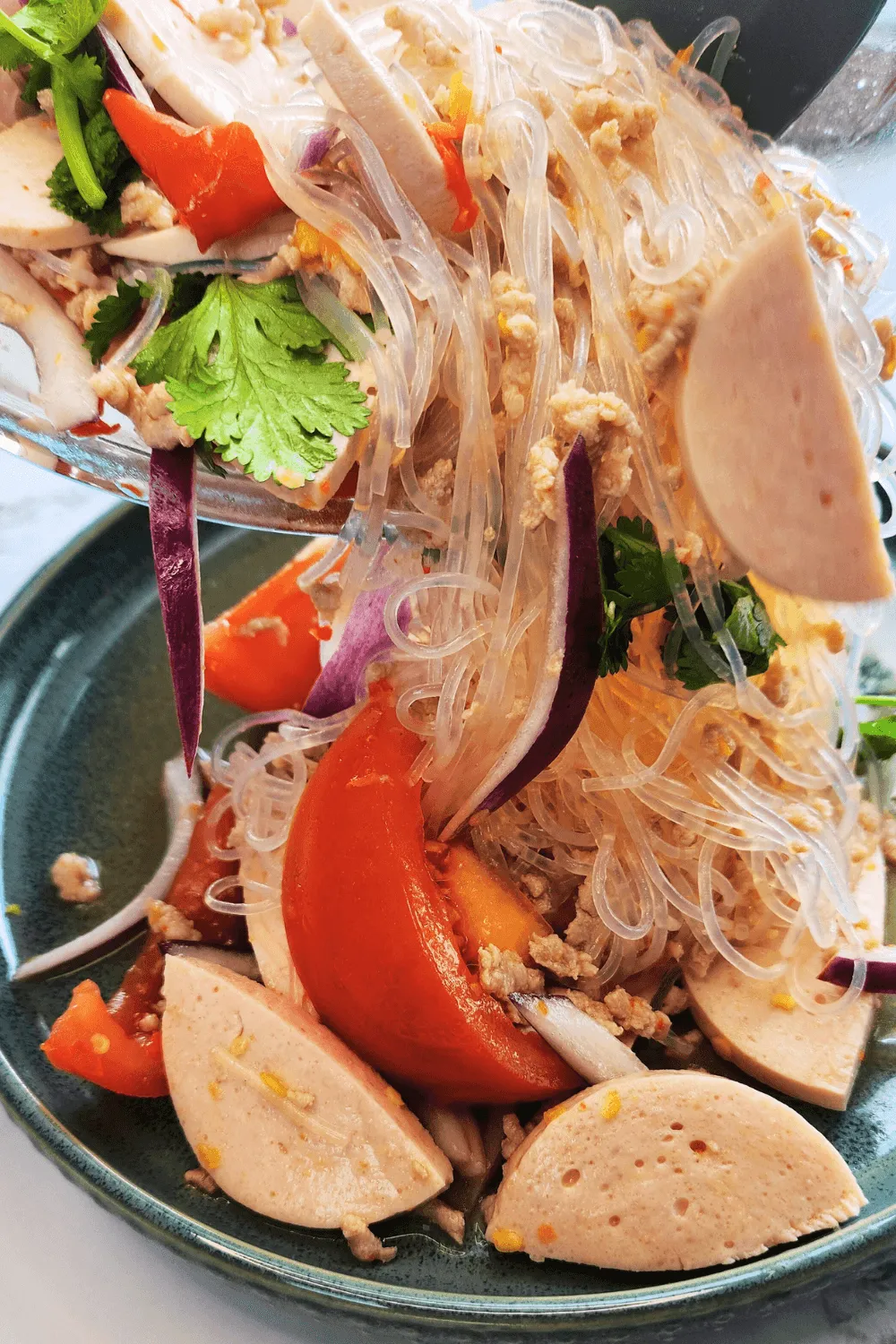 Easy Yum Woon Sen (Authentic Thai Glass Noodle Salad)